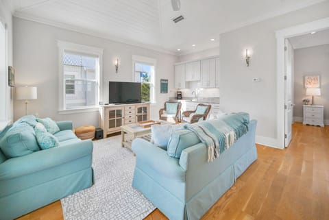 The SECOND living space at Someday Came features a beautiful open-air concept with full wet bar!