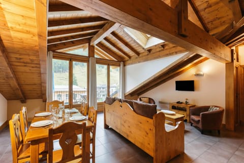 Living and dining room