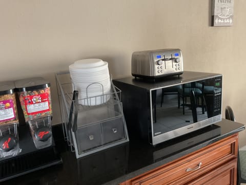 Free daily on-the-go breakfast