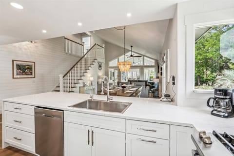 Renovated Kitchen at 5 Beachside Drive