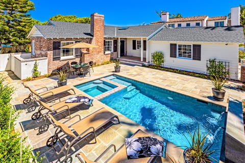 Private pool and spa.  Sunny enclosed front patio.