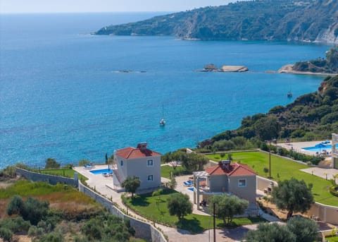 Amazing view of the Ionian Sea from your 2-Villa Resort