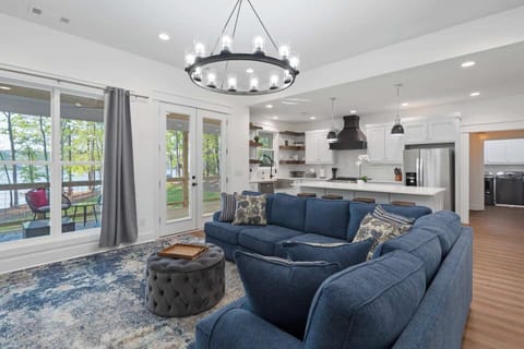 Sun-drenched living with a view. Our open-concept layout keeps you connected to the water even while you're relaxing inside.
