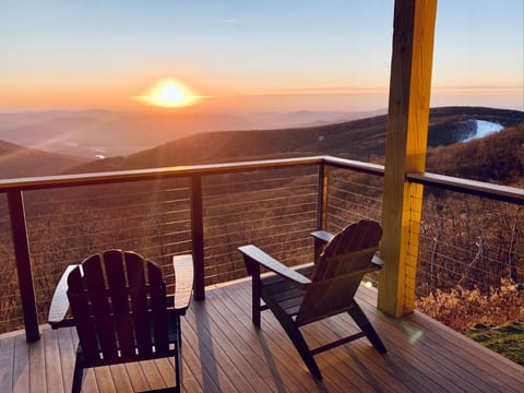 Enjoy the stunning views from the balcony!