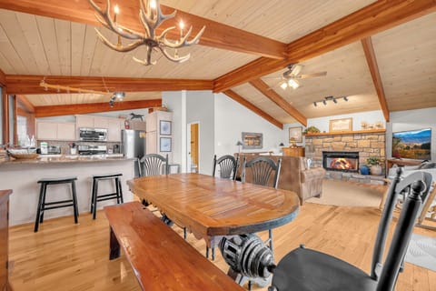 Open Dining Area and Living Room