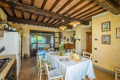 Dining Room, Kitchen