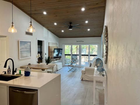 From Entry - Living room & Kitchen