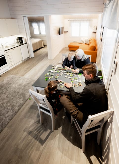 Superior Cottage | Living area | TV, fireplace