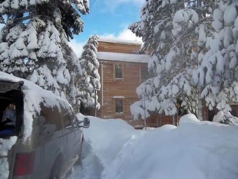 Parking in front of walkway to condo.