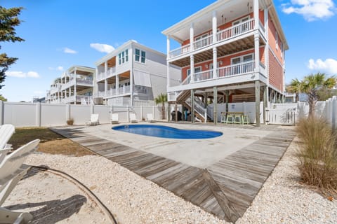 Spacious backyard and pool area