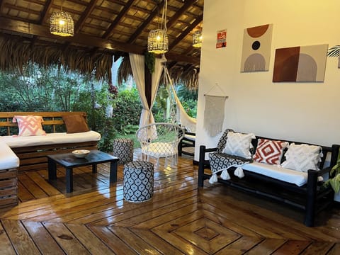 Front Patio at Night