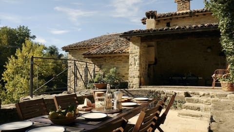 portico from the terrace; october