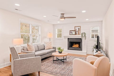 Enjoy the modern living area at Sunshine Vibes