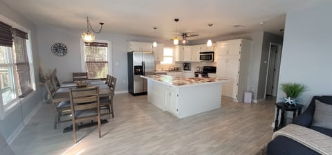 Kitchen and Dining Room view