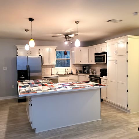 Fully Stocked with everything needed for longer stays