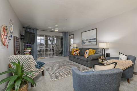 Living Room with Access to Enclosed Patio