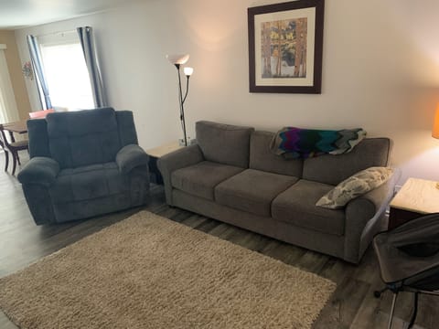 Living room— giant comfy chair lol 😆