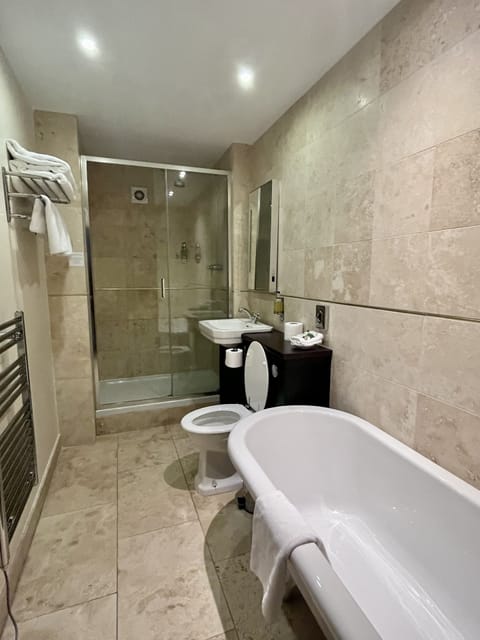 Family Double Room | Bathroom | Free toiletries, hair dryer, towels, soap