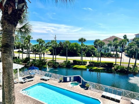 Welcome to Gulf Place Cabana #308, Sea La Vie! Newly refurbished and update this charming family suite offers everything one could desire on a Gulf Coast Getaway!