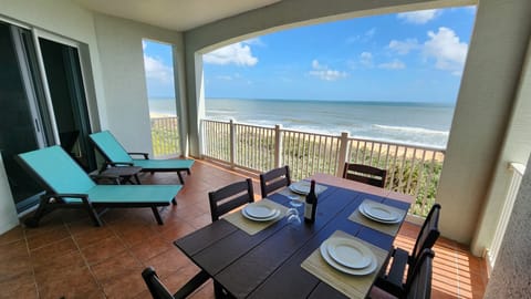 Oceanfront balcony