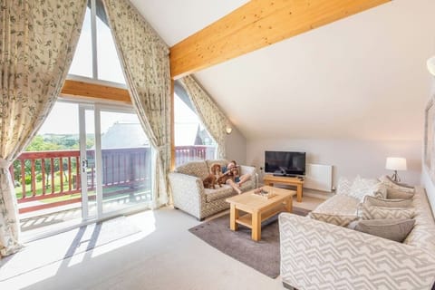 The living room at Constantine Lodge on the 1st Floor