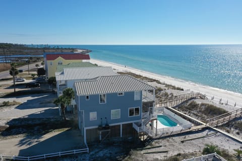 Beach Blessing ~ Gulf Front with a Pool, Bay on the Other Side