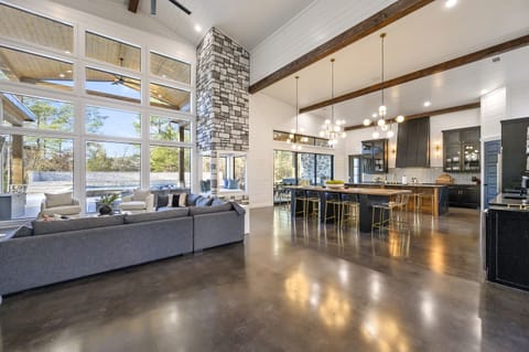 Living Room - Kitchen