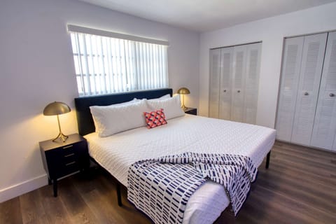 Cozy, modern, bedroom