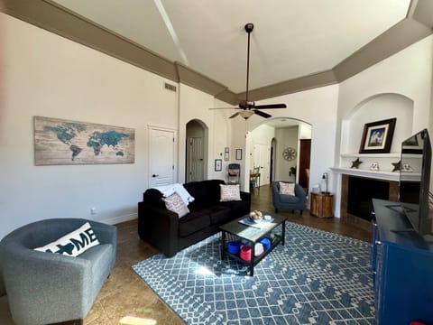 Entrance into the living room