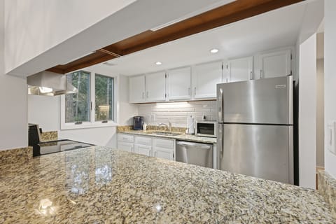 Fully-equipped kitchen.