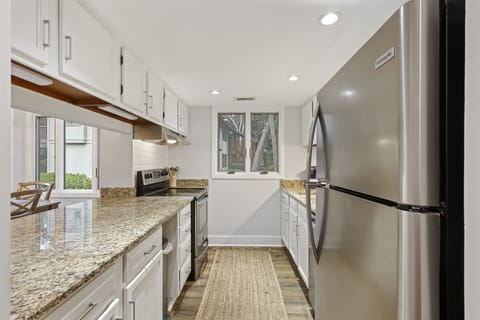 With beautifully updated interiors.