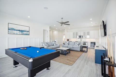 Enjoy a game of pool in the evenings. 