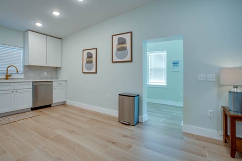 Kitchen- hallway leading to dining room area