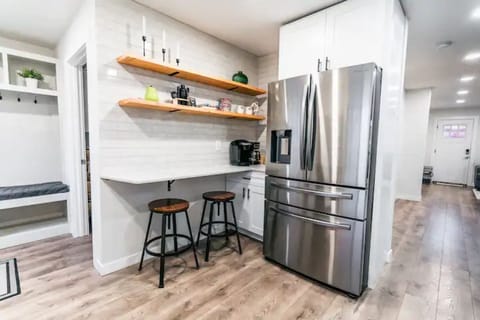 Brand new Stainless steel Samsung refrigerator.