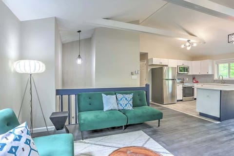 Cozy couches in the living room to share special moments.