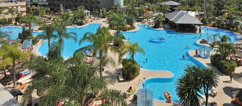 Indoor pool, 4 outdoor pools, sun loungers