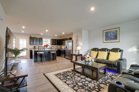 Durham Vacation Rental | 4BR | 2.5BA | 3,000 Sq Ft | Stairs Required to Access