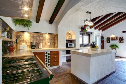 Main kitchen in Cortijo, suitable for cooking for large groups