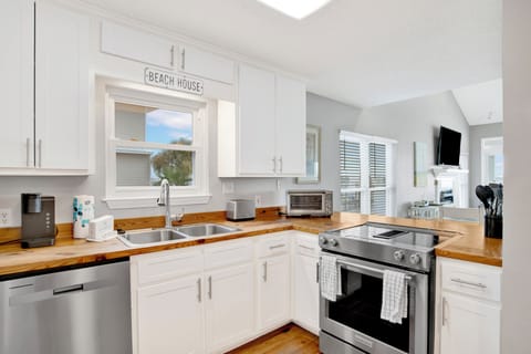 Offering two kitchens, fully equipped