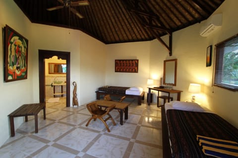 Family Villa, Ocean View | 1 bedroom, premium bedding, in-room safe, desk