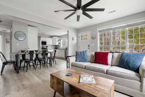 Open Concept Layout - this couch is now black