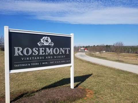 Local Winery with tours 2 miles away from the home.