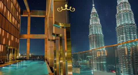 Rooftop pool