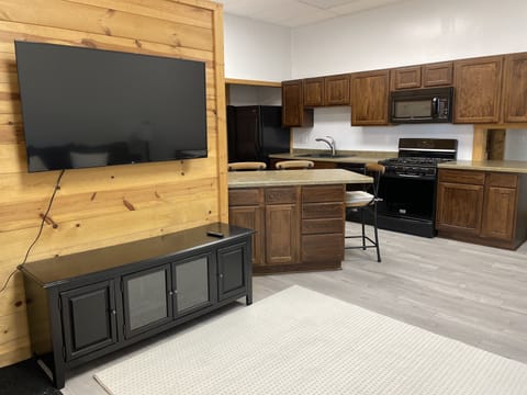 50 Inch Internet TV and Kitchenette