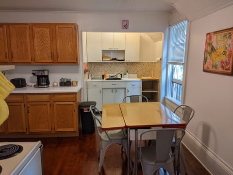 roomy, fully equipped kitchen