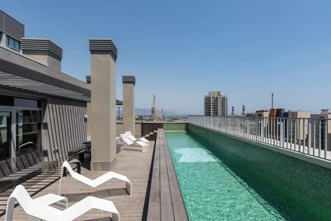 Seasonal outdoor pool