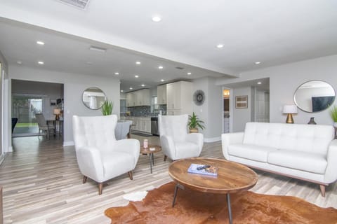 Living Room Area w/ 65in Smart TV