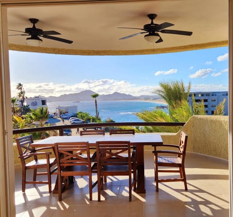 View from our patio overlooking Sea of Cortez.