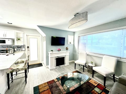 Living Room with Smart TV