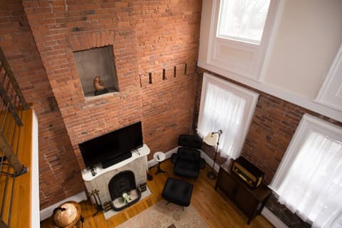 Living Room viewed from the Mezzanine